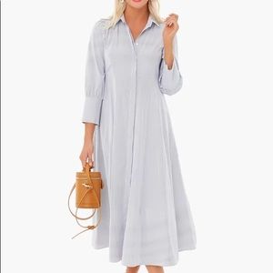 Tuckernuck Pomander Place Pinstripe Shirt Dress